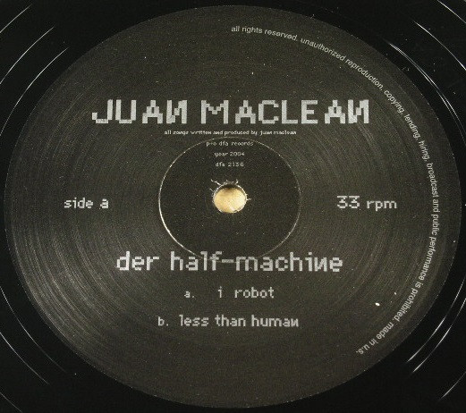 The Juan MacLean - Der Half-Machine | DFA (dfa 2136) - 3