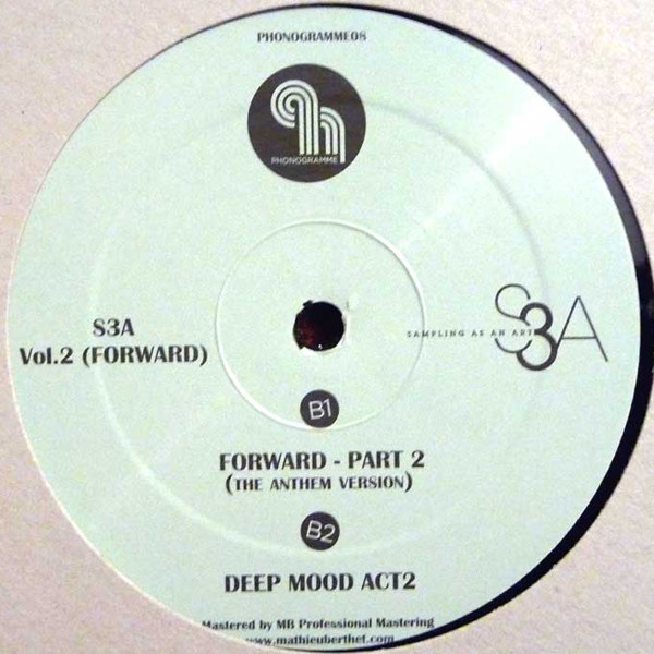 S3A - Vol.2 (Forward) | Phonogramme (PHONOGRAMME08) - 2 S3A - Vol.2 (Forward) | Phonogramme (PHONOGRAMME08) - 2