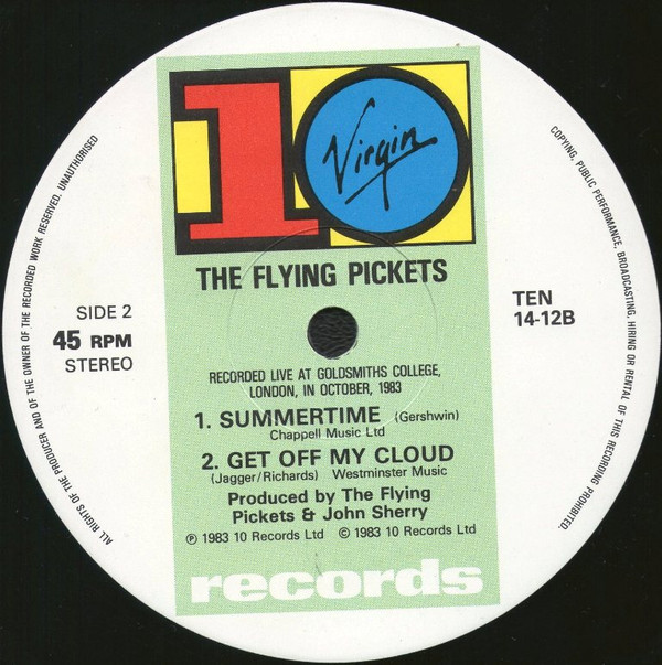 The Flying Pickets - Only You | 10 Records (TEN 14-12) - 4