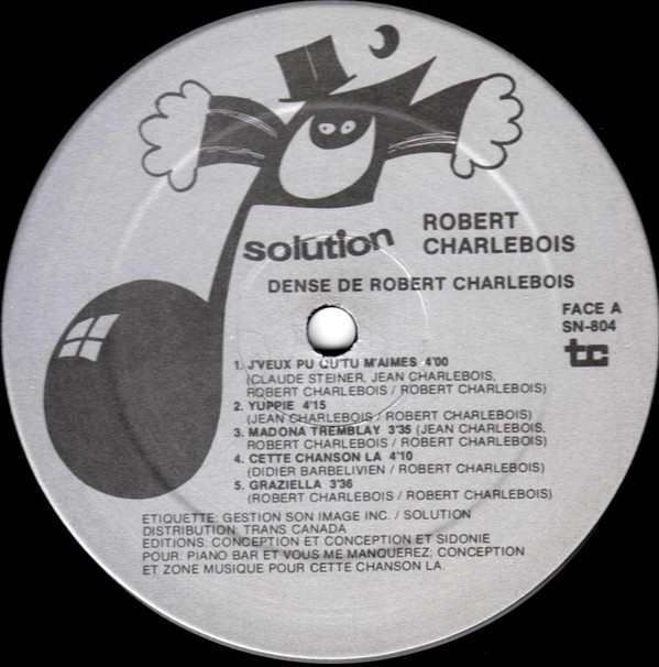 Robert Charlebois - Dense | Solution (SN-804) - 3