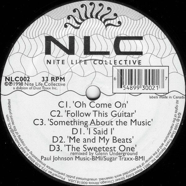 Paul Johnson - We Can Make The World Spin | Nite Life Collective (NLC002) - 4