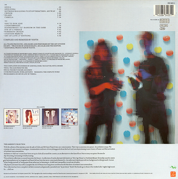 The Art Of Noise - The Ambient Collection | China Records (843 403-1) - 2