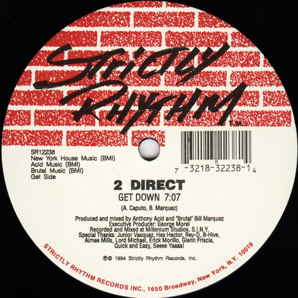 2 Direct - Get Down | Strictly Rhythm (SR12238) - main 2 Direct - Get Down | Strictly Rhythm (SR12238) - main