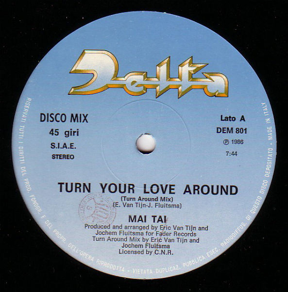 Mai Tai - Turn Your Love Around | Delta (DEM 801) - 2