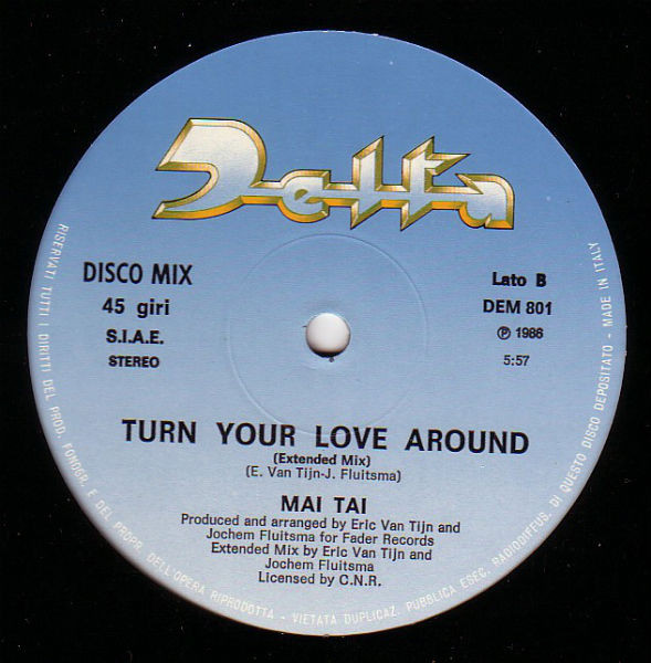 Mai Tai - Turn Your Love Around | Delta (DEM 801) - 3