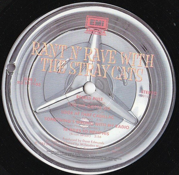 Stray Cats - Rant N' Rave With The Stray Cats | EMI America (SO-517102) - 2