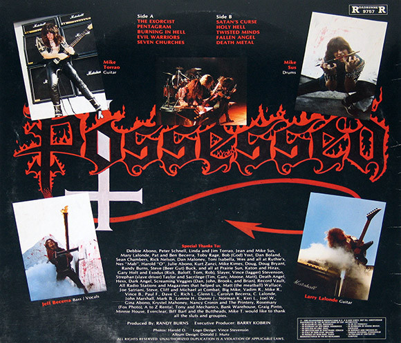Possessed - Seven Churches | Roadrunner Records (RR 9757) - 2