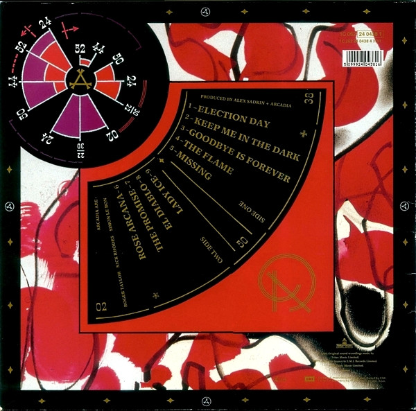 Arcadia - So Red The Rose | Parlophone Odeon Series (1C 062 24 0438 1) - 2