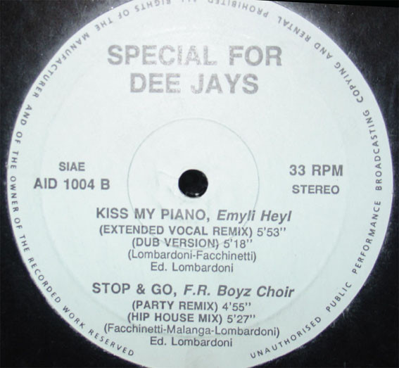 Various - Special For Dee Jays | Discomagic Records (AID 1004) - main