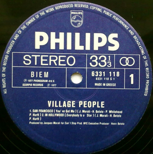 Village People - Village People | Philips (6331 118) - 3 Village People - Village People | Philips (6331 118) - 3