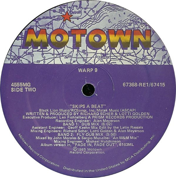Warp 9 - Skips A Beat | Motown (4555 MG) - 2