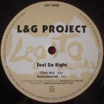 L&G Project - Feel So Right / Latino Express | Legato Records (LGT 5008) - main L&G Project - Feel So Right / Latino Express | Legato Records (LGT 5008) - main