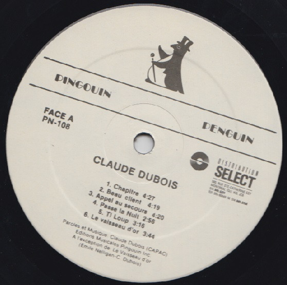 Claude Dubois - Dubois | Pingouin (PN 108) - 3 Claude Dubois - Dubois | Pingouin (PN 108) - 3