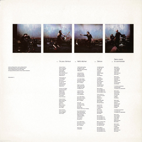 Stephan Eicher - Louanges | Virgin (7243 8 47647 1 5) - 3 Stephan Eicher - Louanges | Virgin (7243 8 47647 1 5) - 3