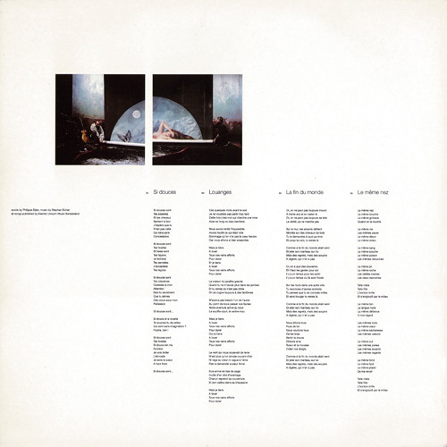 Stephan Eicher - Louanges | Virgin (7243 8 47647 1 5) - 4 Stephan Eicher - Louanges | Virgin (7243 8 47647 1 5) - 4