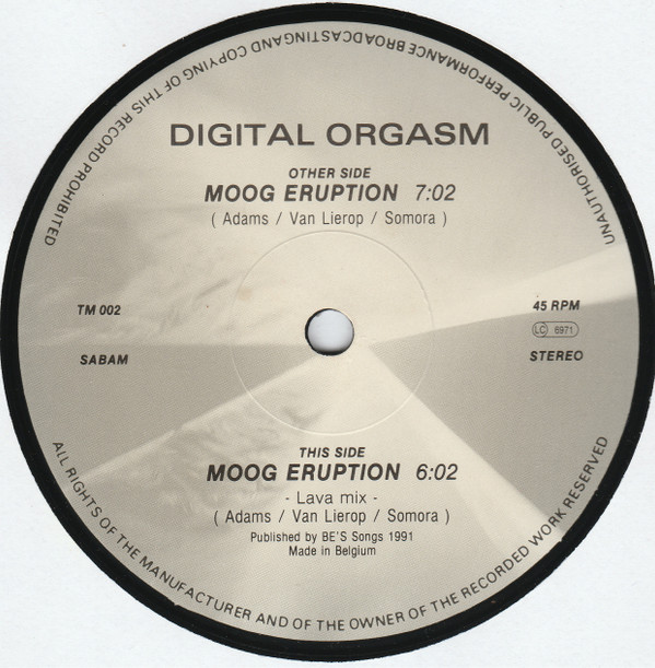 Digital Orgasm - Moog Eruption | Trance Mission (TM 002) - 3