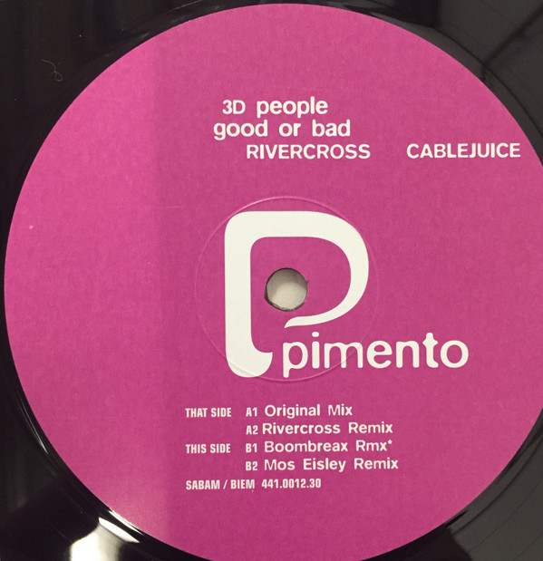 3D People - Good Or Bad | Pimento (PMO 012T) - 3 3D People - Good Or Bad | Pimento (PMO 012T) - 3