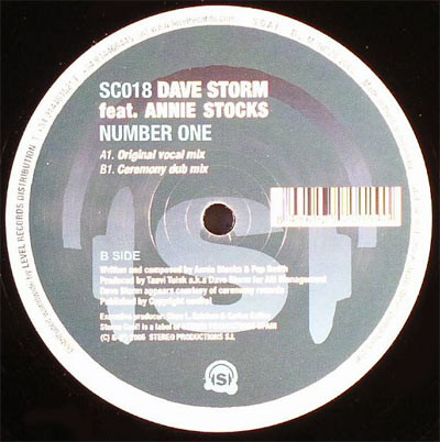 Dave Storm Feat. Annie Stocks - Number One | Stereo Cool! (SC018)