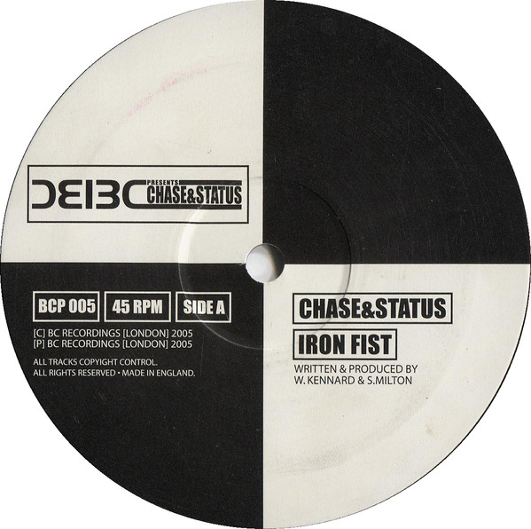 Chase & Status - Iron Fist / Zulu King | BC Presents... (BCP005) - 4