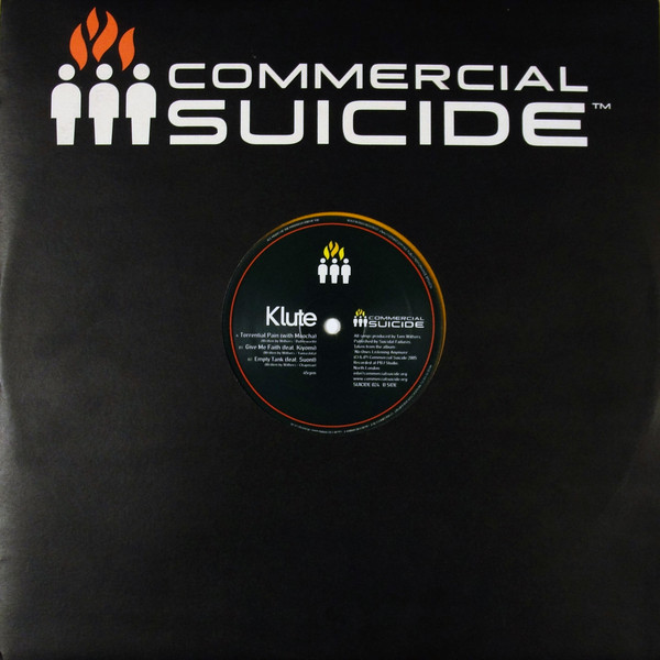 Klute - Torrential Pain / Give Me Faith / Empty Tank | Commercial Suicide (SUICIDE 024) - main Klute - Torrential Pain / Give Me Faith / Empty Tank | Commercial Suicide (SUICIDE 024) - main
