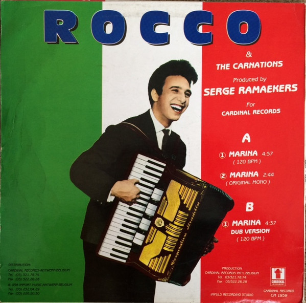 Rocco Granata & The Carnations - Marina | Cardinal Records (CM 1959) - 2 Rocco Granata & The Carnations - Marina | Cardinal Records (CM 1959) - 2