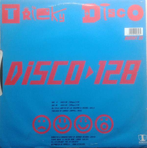 Tricky Disco - Disco 130 (I Feel Like Dancin') | Rumour Records (RUMAT 39) - 2