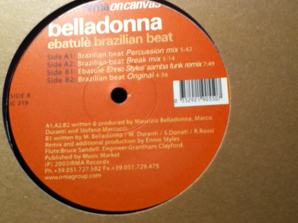 Belladonna - Brazilian Beat | Irma On Canvas (IC 219) - 2 Belladonna - Brazilian Beat | Irma On Canvas (IC 219) - 2