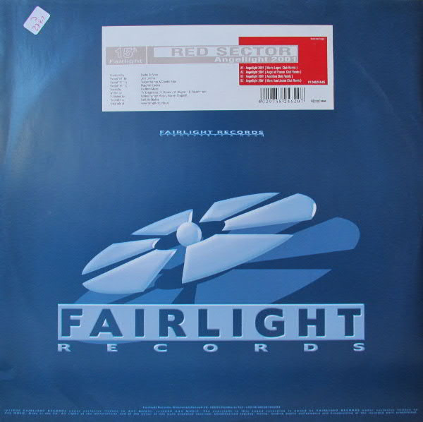 Red Sector - Angellight 2001 | Fairlight Records (No15)