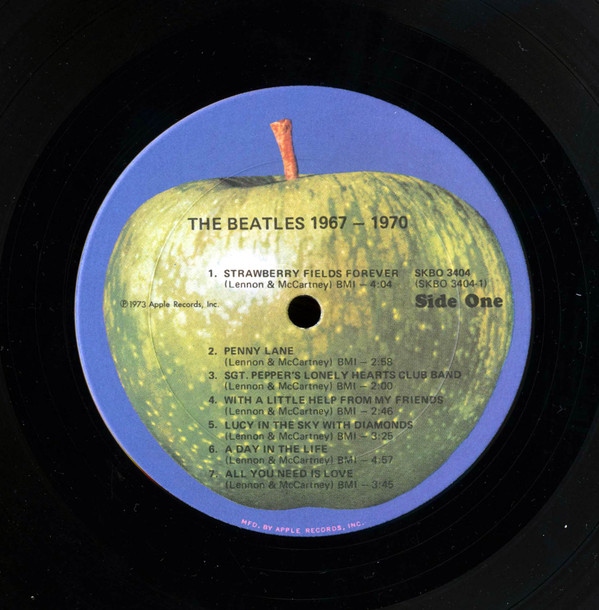 The Beatles - 1967-1970 | Apple Records (SKBO 3404) - 4