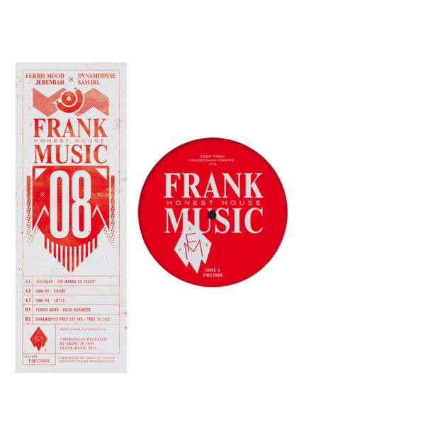 Jeremiah & Sam Irl & Ferris Mood & SRF Inc - Frank Music 08 | Frank Music (FM12008) - main Jeremiah & Sam Irl & Ferris Mood & SRF Inc - Frank Music 08 | Frank Music (FM12008) - main