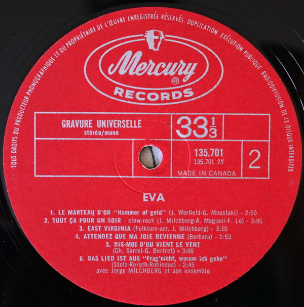 Eva - Eva | Mercury (135.701) - 4 Eva - Eva | Mercury (135.701) - 4