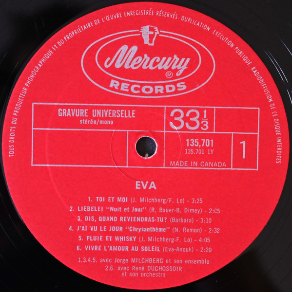 Eva - Eva | Mercury (135.701) - 3 Eva - Eva | Mercury (135.701) - 3