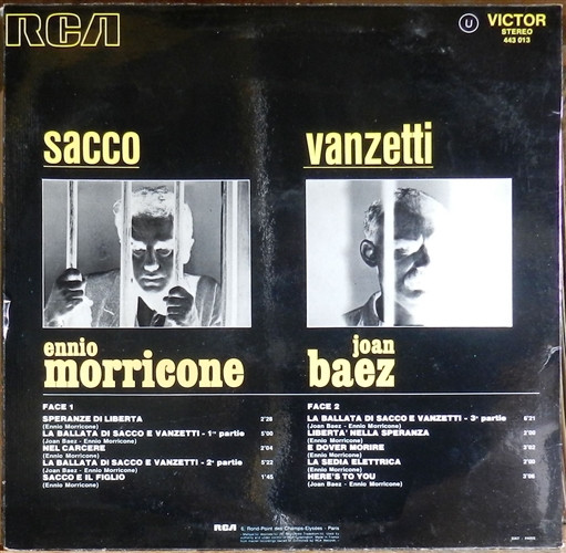 Ennio Morricone - Joan Baez - Sacco & Vanzetti | RCA Victor (443 013) - 2 Ennio Morricone - Joan Baez - Sacco & Vanzetti | RCA Victor (443 013) - 2