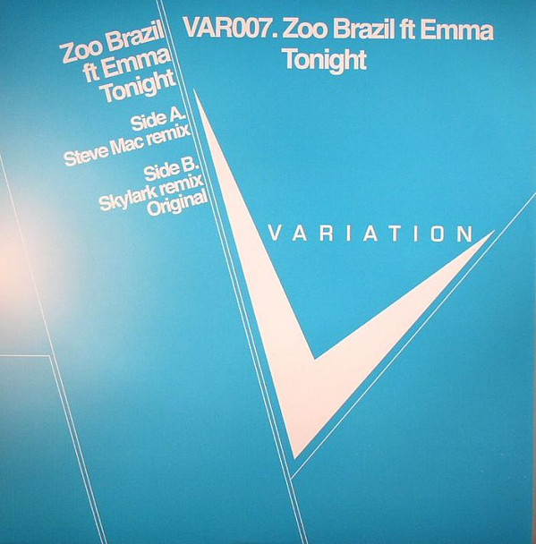 Zoo Brazil Ft Emma Holmgren - Tonight | Variation Recordings (VAR 007) - main