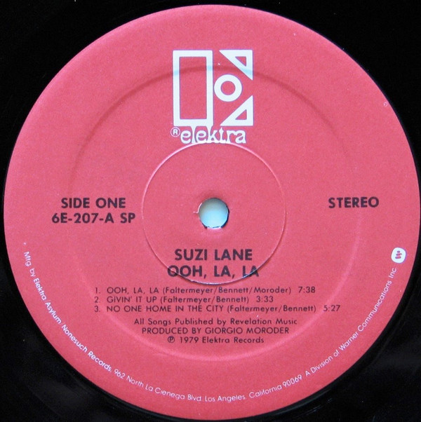 Suzi Lane - Ooh, La, La | Elektra (6E-207) - 3