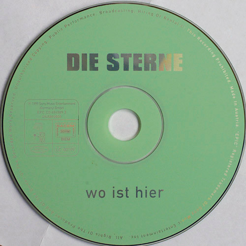 Die Sterne - Wo Ist Hier | L'Age D'Or (LADO 17065-2) - 3