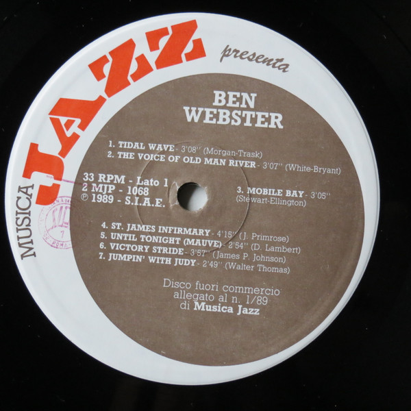 Ben Webster - Ben Webster | Musica Jazz (2MJP 1068) - 3