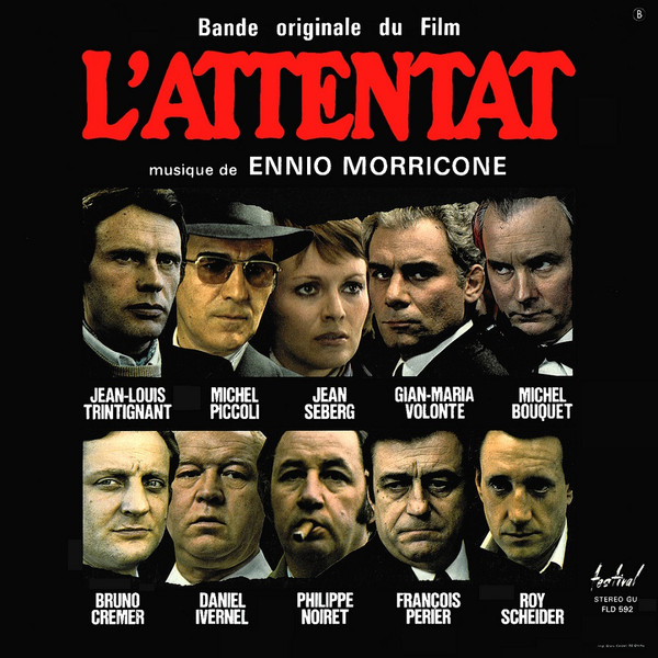 Ennio Morricone - L'Attentat (Bande Originale Du Film) | Disques Festival (FLD 592) - 2 Ennio Morricone - L'Attentat (Bande Originale Du Film) | Disques Festival (FLD 592) - 2