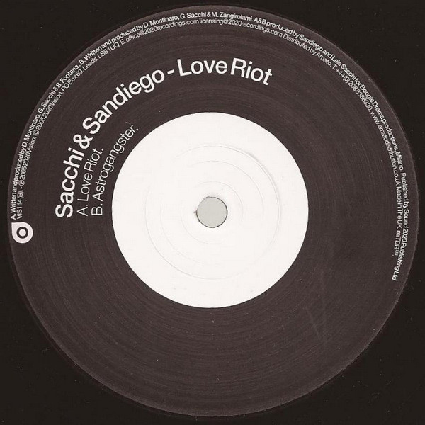 Lele Sacchi & Sandiego - Love Riot | 20:20 Vision (VIS114) - 3