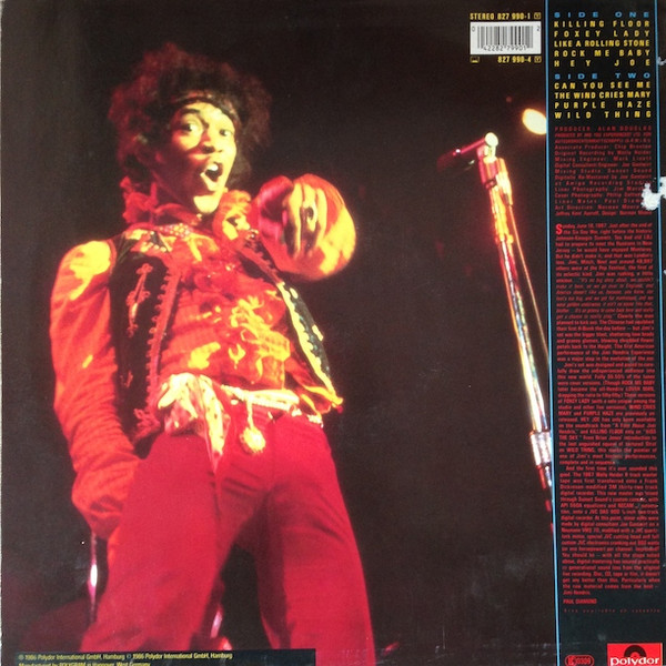 Jimi Plays Monterey (Original Motion Picture Sound Track)