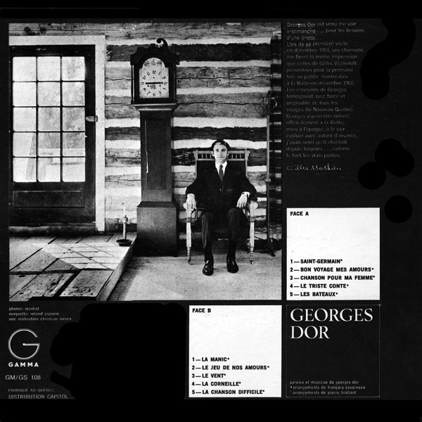 Georges Dor - Georges Dor | Gamma (GM 108) - 2 Georges Dor - Georges Dor | Gamma (GM 108) - 2