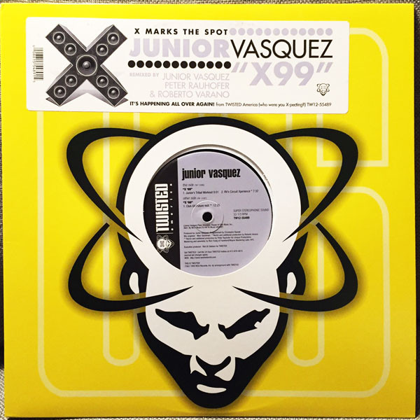 Junior Vasquez - X '99 | Twisted America Records (TW12-55489)