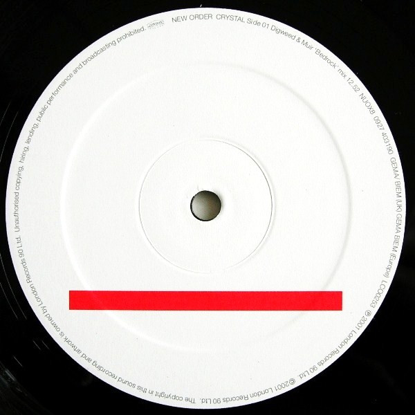 New Order - Crystal (Bedrock Remixes) | London Records (NUOX8) - 4 New Order - Crystal (Bedrock Remixes) | London Records (NUOX8) - 4