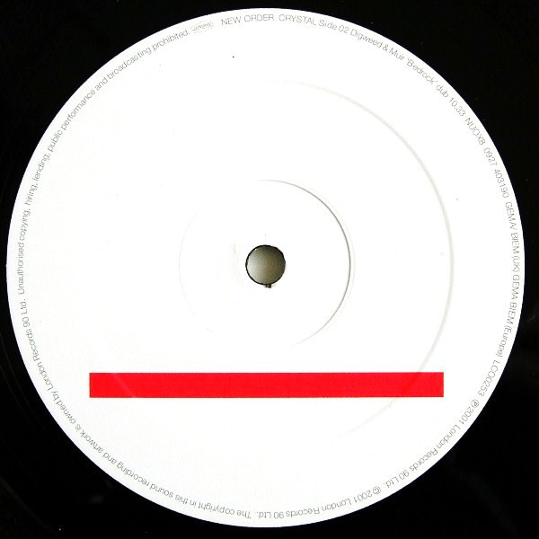 New Order - Crystal (Bedrock Remixes) | London Records (NUOX8) - 5 New Order - Crystal (Bedrock Remixes) | London Records (NUOX8) - 5