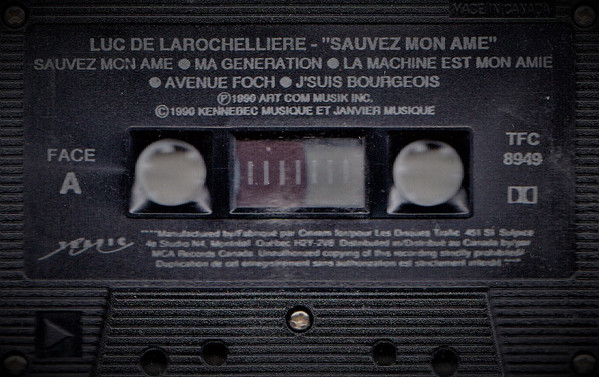 Luc De Larochellière - Sauvez Mon Âme | Trafic (TFC 8949) - 3