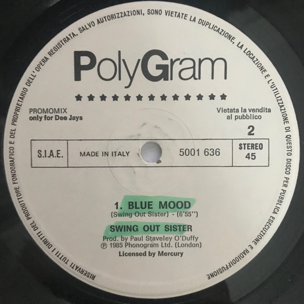 Olivia Newton-John / Swing Out Sister - Toughen Up / Blue Mood | PolyGram (5001 636) - 2 Olivia Newton-John / Swing Out Sister - Toughen Up / Blue Mood | PolyGram (5001 636) - 2