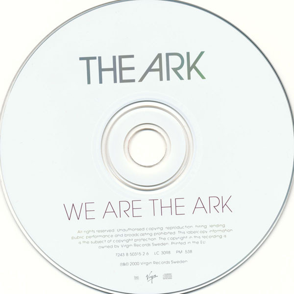 The Ark - We Are The Ark | Virgin (7243 8 50315 2 6) - 3