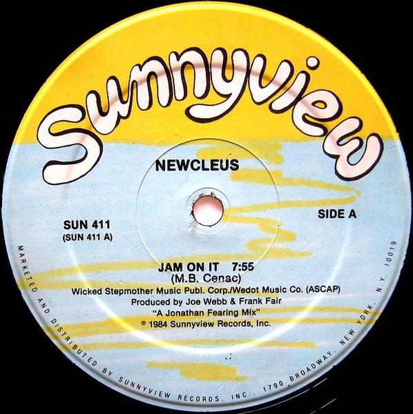 Newcleus - Jam On It | Sunnyview (SUN 411) - main