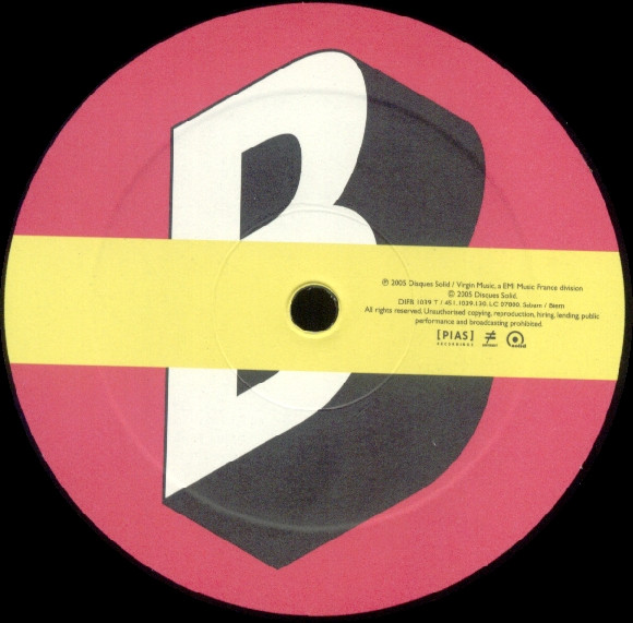 Alex Gopher , Julien Delfaud & Etienne De Crécy Feat. Camille - Fast Track (Vocal Mix) | Different (DIFB 1039 T) - 4 Alex Gopher , Julien Delfaud & Etienne De Crécy Feat. Camille - Fast Track (Vocal Mix) | Different (DIFB 1039 T) - 4