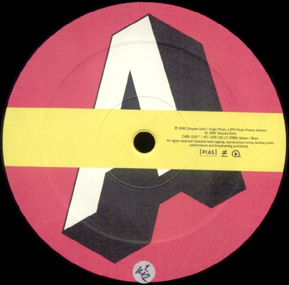 Alex Gopher , Julien Delfaud & Etienne De Crécy Feat. Camille - Fast Track (Vocal Mix) | Different (DIFB 1039 T) - 3 Alex Gopher , Julien Delfaud & Etienne De Crécy Feat. Camille - Fast Track (Vocal Mix) | Different (DIFB 1039 T) - 3